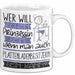 Plattenladenbesitzerin Tasse Geschenk Spruch Wer Will Schon Prinzessin Sein Wenn Man Auch Plattenladenbesitzerin Sein Kann Weiß Trendation