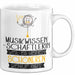 Musikwissenschaftlerin Weil Es Keinen Schöneren Beruf Gibt Tasse Geschenk für Eine Musikwissenschaftlerin Lustig Weiß Trendation