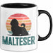 Malteserhund Tasse Geschenk Lustige Geschenkidee Spruch Malteser Trendation