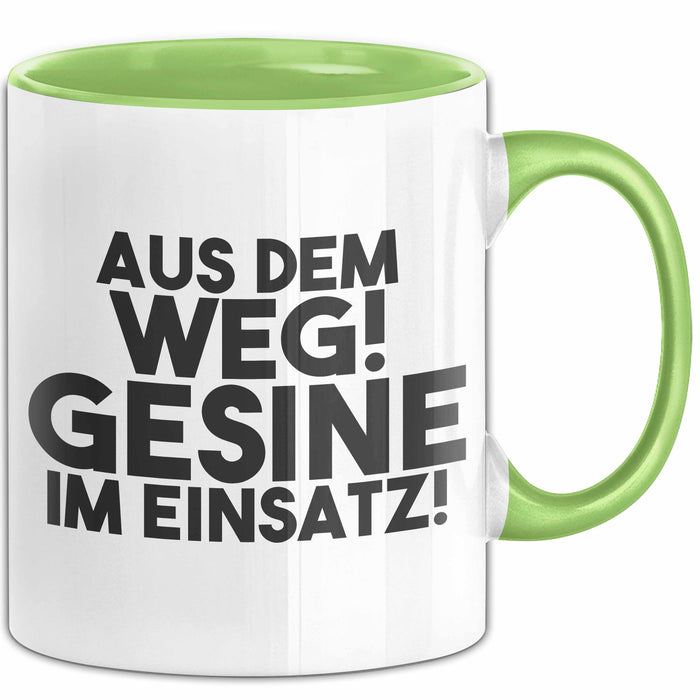 Gesine Tasse Aus Dem Weg! Gesine Im Einsatz! Geschenk