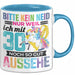 Lustige Tasse Geschenk Bitte Kein Neid Mit 30 Noch So Gut Aussehe Spruch Blau Trendation