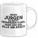 Juergen Tasse Wenn Juergen Nicht Repariert, Sind Wir Am Arsch Geschenk Weiß Trendation