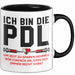 Krankenschwester Pflege Betreuung Tasse Geschenk Lustige Geschenkidee Spruch Ich Bin Die Pdl Trendation