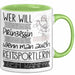 Reitsportlerin Tasse Geschenk Spruch Wer Will Schon Prinzessin Sein Wenn Man Auch Reitsportlerin Sein Kann Grün Trendation