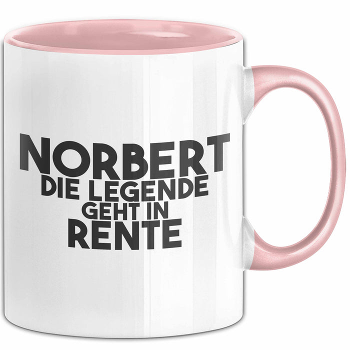 Norbert Tasse Norbert – Die Legende Geht In Rente Geschenk