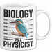 Physiker Geschenk Schüler Wissenschaft Biologie Mikrobiologie Tasse Weiß Trendation