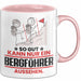 Bergführer Geschenk Tasse So Gut Kann Nur Ein Bergführer Aussehen Geschenkidee Kaffee-Becher Rosa Trendation