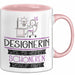 Designerin Weil Es Keinen Schöneren Beruf Gibt Tasse Geschenk für Eine Designerin Lustig Rosa Trendation