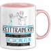 Reittrainerin Weil Es Keinen Schöneren Beruf Gibt Tasse Geschenk für Eine Reittrainerin Lustig Rosa Trendation