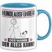 Hundeausführer Tasse Geschenk für Hundeausführer Der Mann Der Alles Kann Geschenkidee zum Geburtstag Blau Trendation