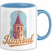 Istanbul Türkei Tasse Geschenk Lustige Geschenkidee Spruch Blau Trendation