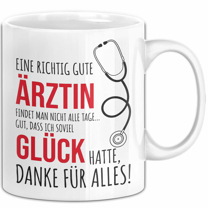 Aerztin Tasse Geschenk Eine Richtig Gute Aerztin Danke Geschenkidee Beruf