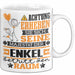Enkel Geschenk Tasse Lustiger Spruch Erheben Sie Sich Der Enkel Betritt den Raum Weiß Trendation
