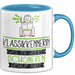 Klassikkennerin Weil Es Keinen Schöneren Beruf Gibt Tasse Geschenk für Eine Klassikkennerin Lustig Blau Trendation