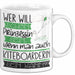 Kiteboarderin Tasse Geschenk Spruch Wer Will Schon Prinzessin Sein Wenn Man Auch Kiteboarderin Sein Kann Weiß Trendation