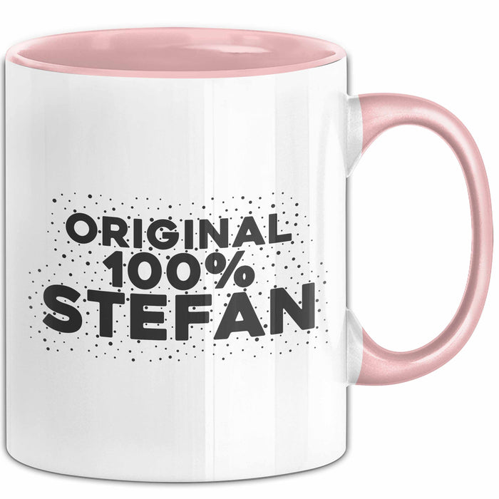 Stefan Tasse Original 100% Stefan Geschenk Rosa Trendation