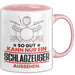 Schlagzeuger Geschenk Tasse So Gut Kann Nur Ein Schlagzeuger Aussehen Geschenkidee Kaffee-Becher Rosa Trendation