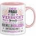 Kollegin Abschied Tasse Geschenk Abschiedsgeschenk Humorvoll Rosa Trendation