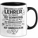 Unterricht Lehrer Wertschätzung Tasse Geschenk Lustige Geschenkidee Spruch Einen Wirklich Guten Lehrer Zu Finden Ist Schwierig Trendation