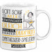 Synthesizer-Spielerin Geschenk Becher Tasse Gott Schuf Alle Menschen Gleich Nur Die Besten Durfeten Synthesizer-Spielerin Werden Geschenkidee Lustig Weiß Trendation