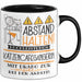 Katzencafégängerin Tasse Geschenk Lustig Abstand Halten Hochleistungs-Katzencafégängerin Mit Drang Zur Perfektion Bei Der Arbeit Trendation
