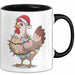 Huhn Weihnachtsfeier Tasse Geschenk Lustige Geschenkidee Spruch Trendation