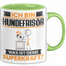 Hundefrisör Tasse Geschenk für Hundefrisör Geburtstag Lustiger Spruch Kaffee-Becher Was Ist Deine Superkraft Grün Trendation