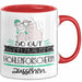 Höhlenforscherin Geschenk Tasse So Gut Kann Nur Eine Höhlenforscherin Aussehen Geschenkidee Geburtstag Weihnachten Lustig Rot Trendation