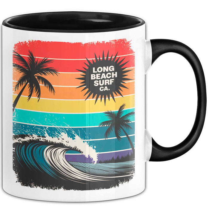 Los Angeles LA Kalifornien USA Tasse Geschenk Lustige Geschenkidee Spruch Retro Surfen Trendation