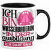 Wasserbauerin Ausbildung Start Geschenk Tasse Ich Bin Wasserbauerin In Der Ausbildung Ich Darf Das Kaffee-Becher Geschenkidee Schwarz Trendation