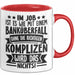 Kollegen Tasse Geschenk Im Job Ist Es Wie Mit Einem Banküberfall Ohne Die Richtigen Komplizen Wird Das Nichts Kaffee-Becher Rot Trendation