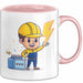 Elektriker Tasse Geschenk Lustige Geschenkidee Spruch Für Elektro Profis Rosa Trendation