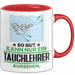 Tauchlehrer Geschenk Tasse So Gut Kann Nur Ein Tauchlehrer Aussehen Geschenkidee Kaffee-Becher Rot Trendation