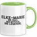 Elke-Marie Tasse Elke-Marie – Die Frau. Der Mythos. Die Legende. Geschenk Grün Trendation