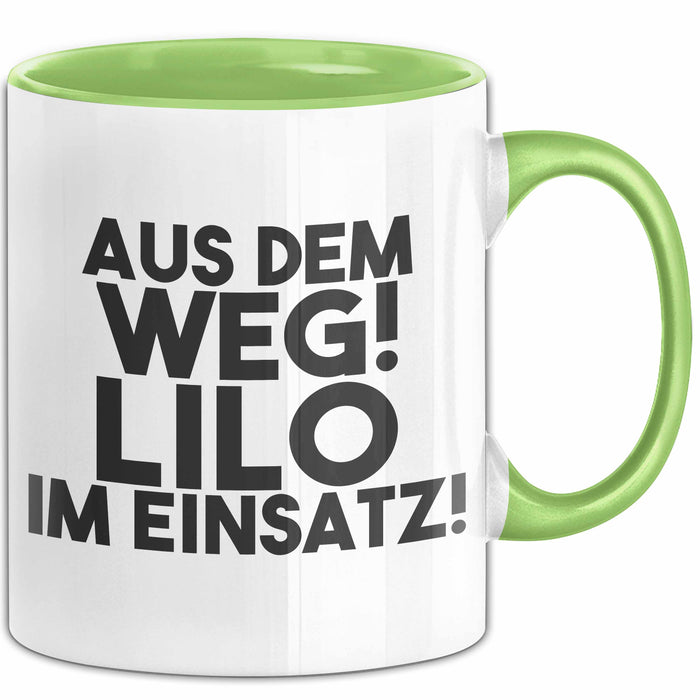 Lilo Tasse Aus Dem Weg! Lilo Im Einsatz! Geschenk