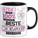 Chorsängerin Geschenk Becher Tasse Gott Schuf Alle Menschen Gleich Nur Die Besten Durfeten Chorsängerin Werden Geschenkidee Lustig Trendation