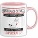 Hundegassi-Service Und Prinzessin Tasse Geschenk Für Eine Hundegassi-Service Geburtstag Was Ist Deine Superkraft Rosa Trendation