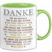 Unterricht Lehrer Wertschätzung Tasse Geschenk Lustige Geschenkidee Spruch Danke Für Das Kuscheln Grün Trendation