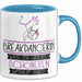 Breakdancerin Weil Es Keinen Schöneren Beruf Gibt Tasse Geschenk für Eine Breakdancerin Lustig Blau Trendation
