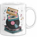 Retro Fan Tasse Geschenkidee für Vintage Liebhaber Weiß Trendation