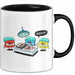 Retro Kassette OP Arzt Tasse Geschenk Lustige Geschenkidee Spruch Bleistift Trendation