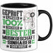 Musikgeschäftsinhaber Geschenk Lustiger Spruch für Musikgeschäftsinhaber Geschenkidee Bester Musikgeschäftsinhaber Der Welt Schwarz Trendation