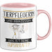 Tierpflegerin Und Prinzessin Tasse Geschenk Für Eine Tierpflegerin Geburtstag Was Ist Deine Superkraft Rosa Trendation