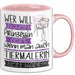 Tiermalerin Tasse Geschenk Spruch Wer Will Schon Prinzessin Sein Wenn Man Auch Tiermalerin Sein Kann Rosa Trendation