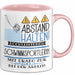 Schwimmsportlerin Tasse Geschenk Lustig Abstand Halten Hochleistungs-Schwimmsportlerin Mit Drang Zur Perfektion Bei Der Arbeit Rosa Trendation