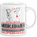 Musikliebhaber Geschenk Tasse Ich Bin Musikliebhaber Aber Sag Doch Einfach Superheld Lustige Geschenkdiee für Musikliebhaber Kaffee-Becher Weiß Trendation