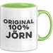 Joern Tasse Original 100% Joern Geschenk Grün Trendation