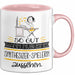 Synthesizer-Spielerin Geschenk Tasse So Gut Kann Nur Eine Synthesizer-Spielerin Aussehen Geschenkidee Geburtstag Weihnachten Lustig Rosa Trendation