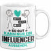Influencer Geschenk Tasse So Gut Kann Nur Ein Influencer Aussehen Geschenkidee Kaffee-Becher Weiß Trendation