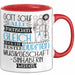 Musikgeschäftsinhaberin Geschenk Becher Tasse Gott Schuf Alle Menschen Gleich Nur Die Besten Durfeten Musikgeschäftsinhaberin Werden Geschenkidee Lustig Rot Trendation